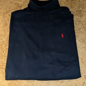 Polo Turtleneck. Navy. XL